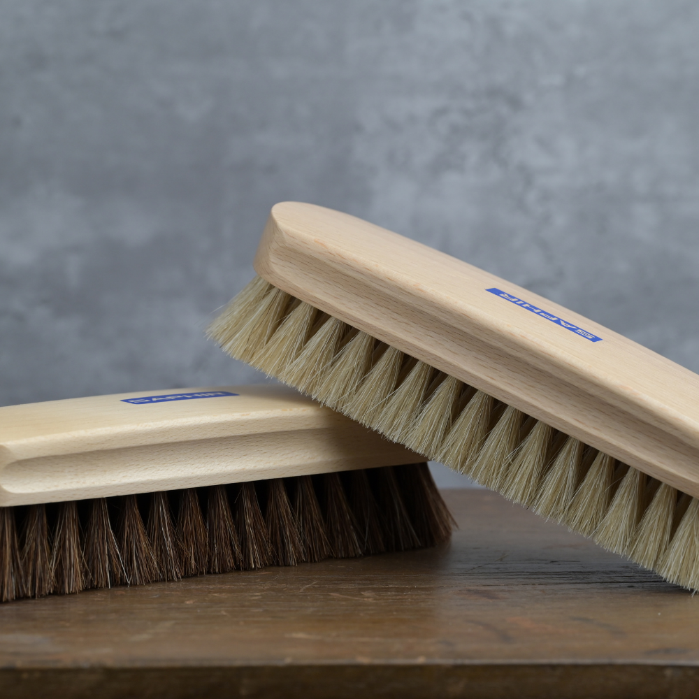 Saphir Beauté Du Cuir Horse Hair Brush (18cm)