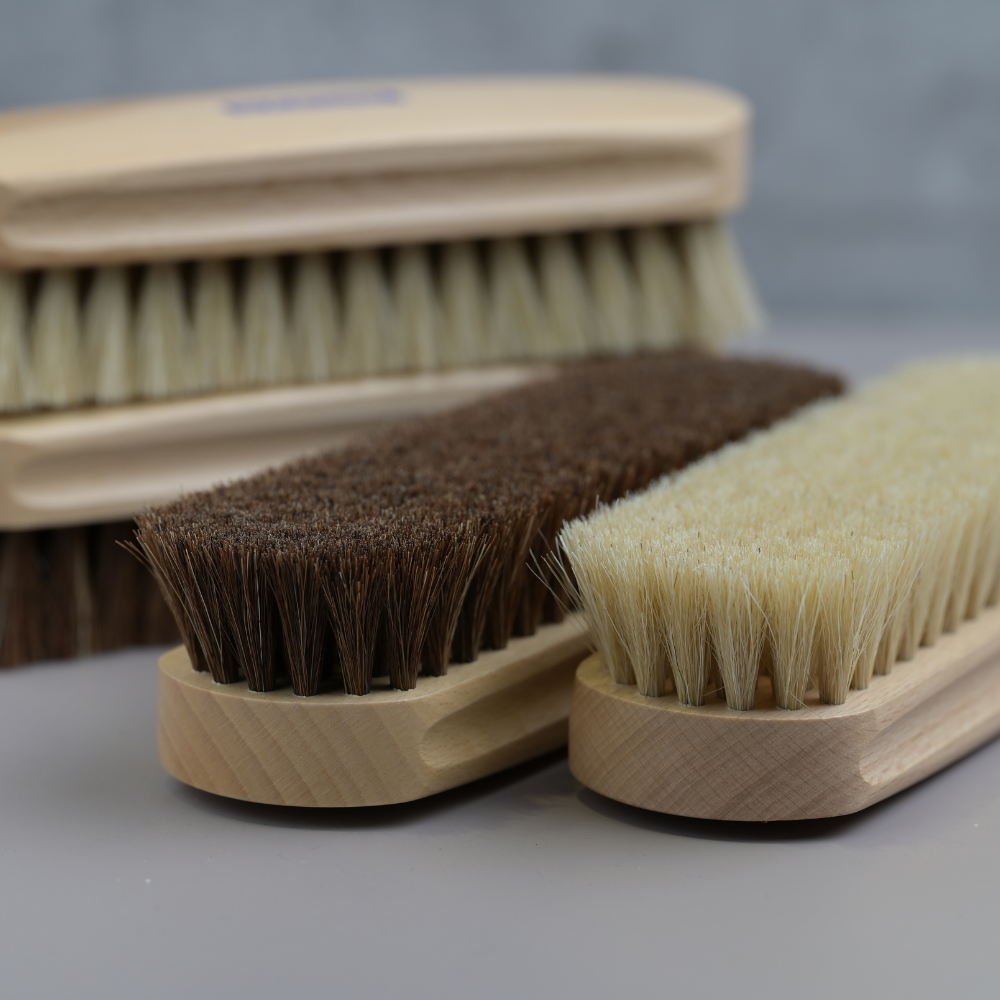 Saphir Beauté Du Cuir Horse Hair Brush (18cm)