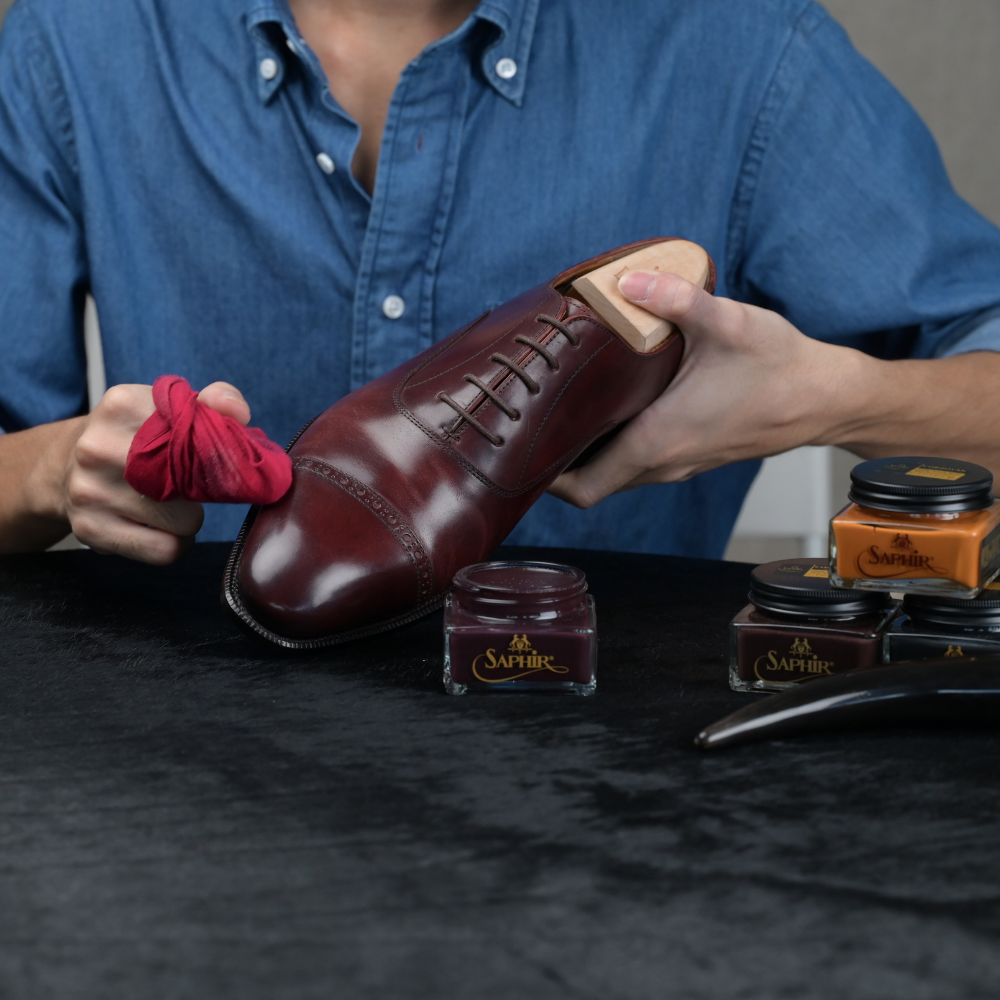 Saphir Médaille d'Or Cordovan Cream Shoe Polish (75ml)
