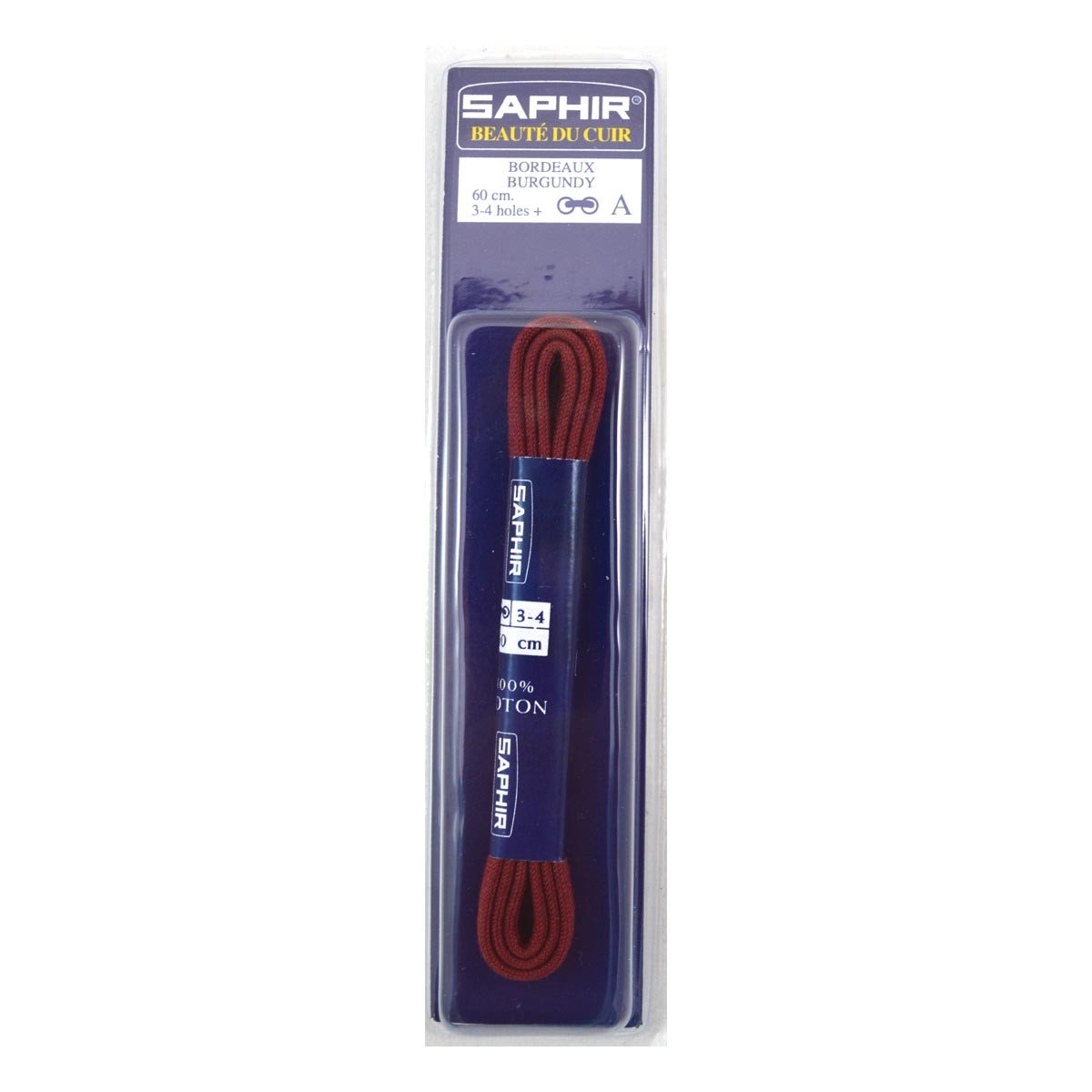 Saphir Beauté Du Cuir Round Shoe Lace (60cm) - Vendoras