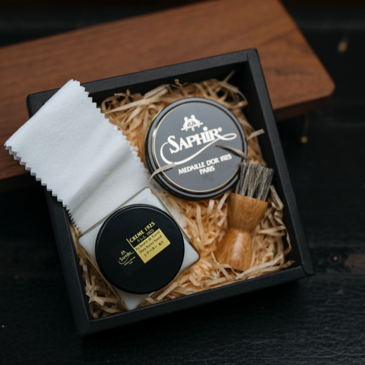Saphir Basic Shoe Shine Kit