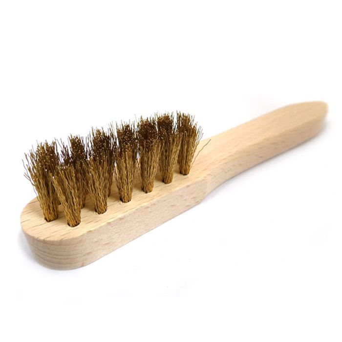 Brass Suede Brush