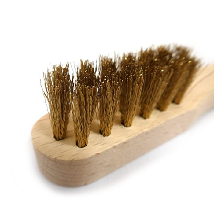 Brass Suede Brush