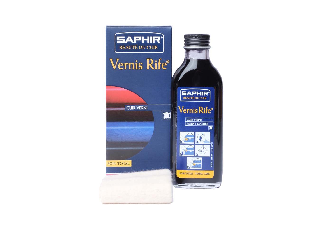 Saphir Beauté Du Cuir Vernis Rife Patent Cleaner